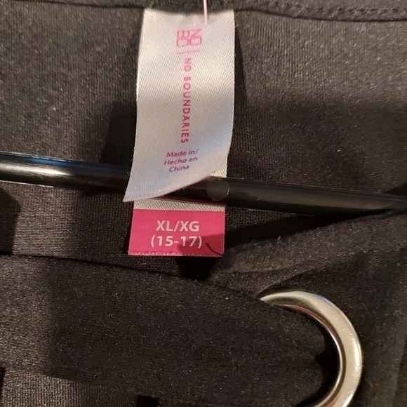 No BOUNDARIES black bodysuit sz XL 15 17 3/$25 - Picture 6 of 8